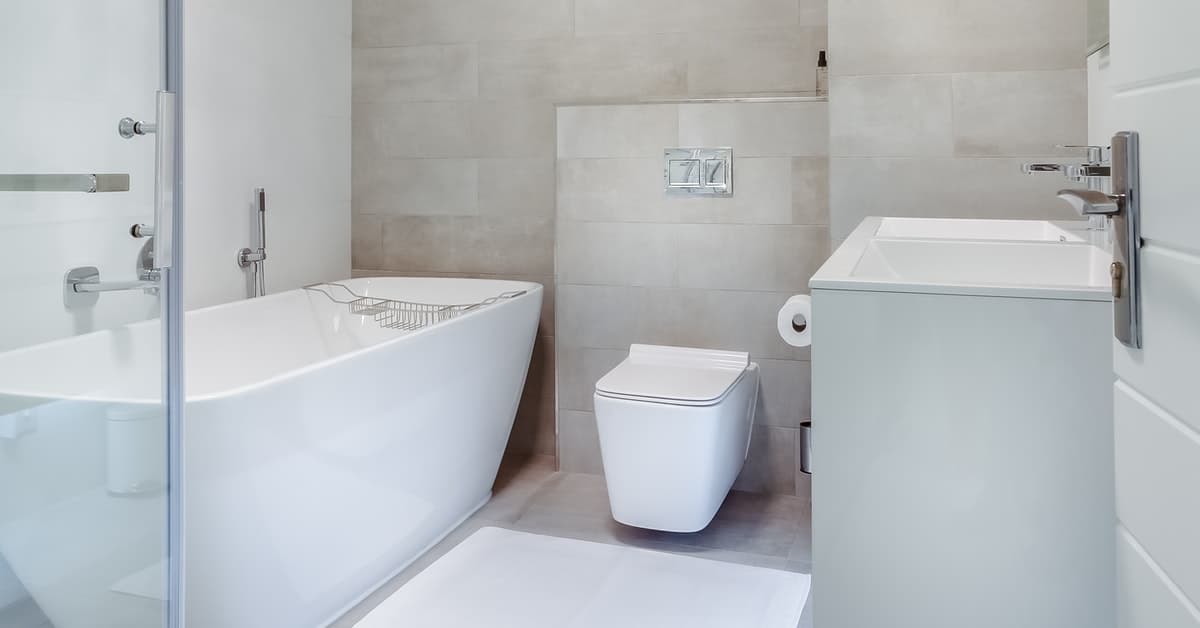 9  Desain Kamar Mandi Minimalis Modern Sederhana