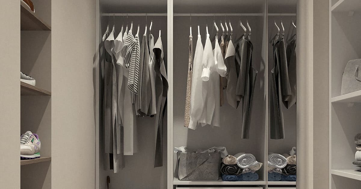 12 Inspirasi Desain Model Lemari Pakaian Minimalis