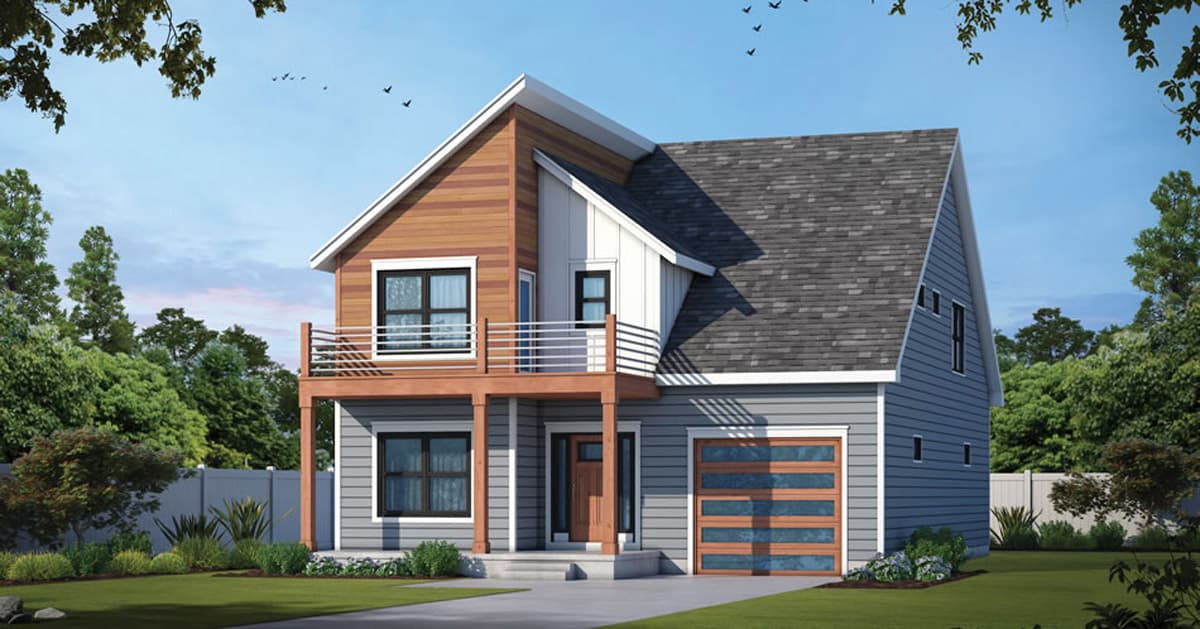 11 Inspirasi Desain Rumah Minimalis 2 Lantai Modern Sederhana