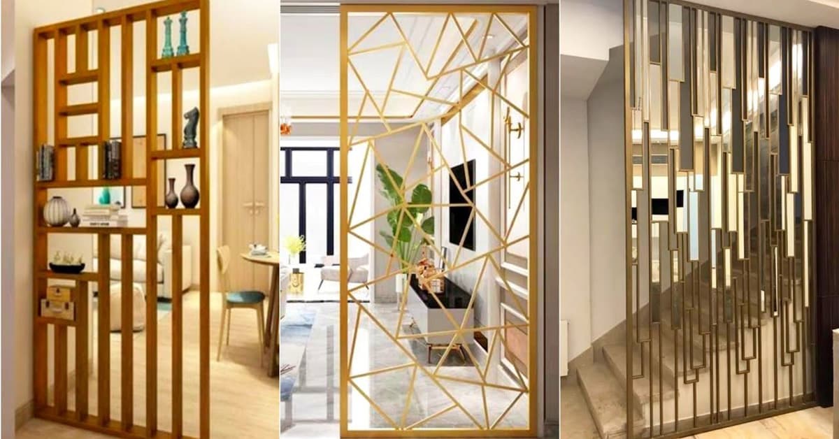 11 Inspirasi Desain Sekat Ruangan Minimalis Modern Unik dan Kreatif