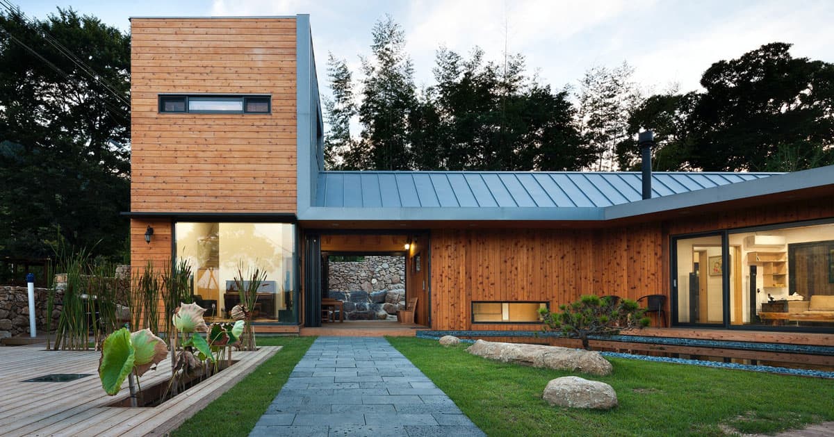 10 Inspirasi Desain Rumah Korea Minimalis Mewah Modern Elegan