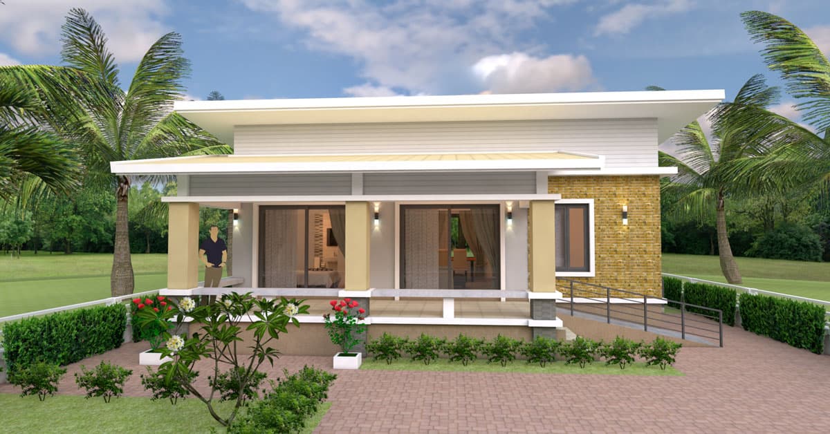 7+ Inspirasi Model Denah Desain Rumah 10×10 Minimalis