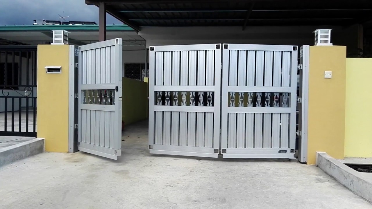 √ 13+ Desain Model Pagar Lipat Minimalis Modern dan Elegan