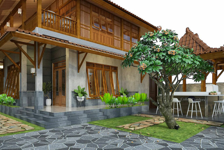 rumah kayu tokban