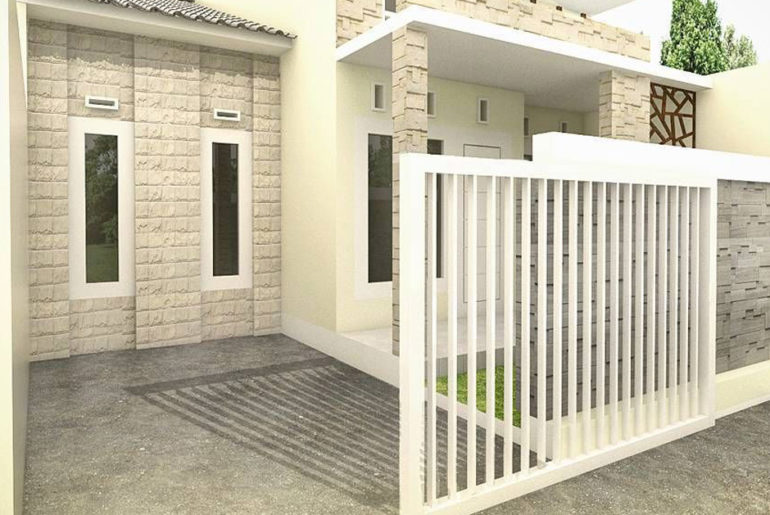 pagar rumah type 36