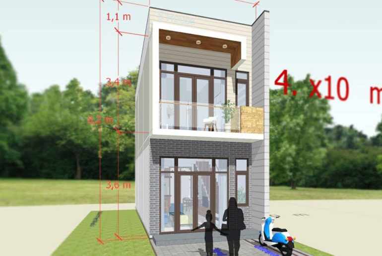 rumah 4x10